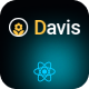 Davis - Personal Portfolio ReactJs Template
