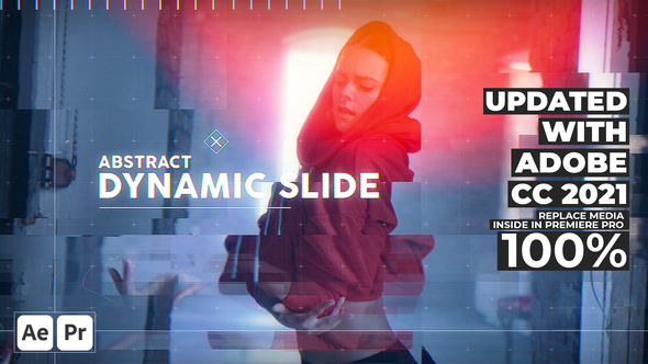 Abstract Dynamic Slide // Premiere Pro Template