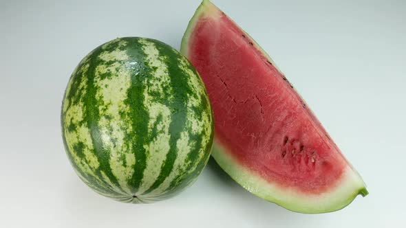 Watermelon And A Delicious Slice