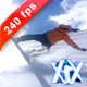 Snowboard Fail 240fps - VideoHive Item for Sale