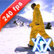 Snowboarding 240fps - VideoHive Item for Sale