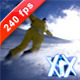 Snowboard Snow Spray 240fps - VideoHive Item for Sale