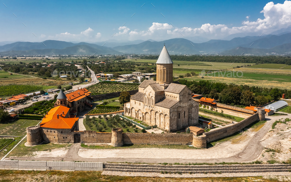 Alaverdi Monastery in Georgia - Stock Photo - Images