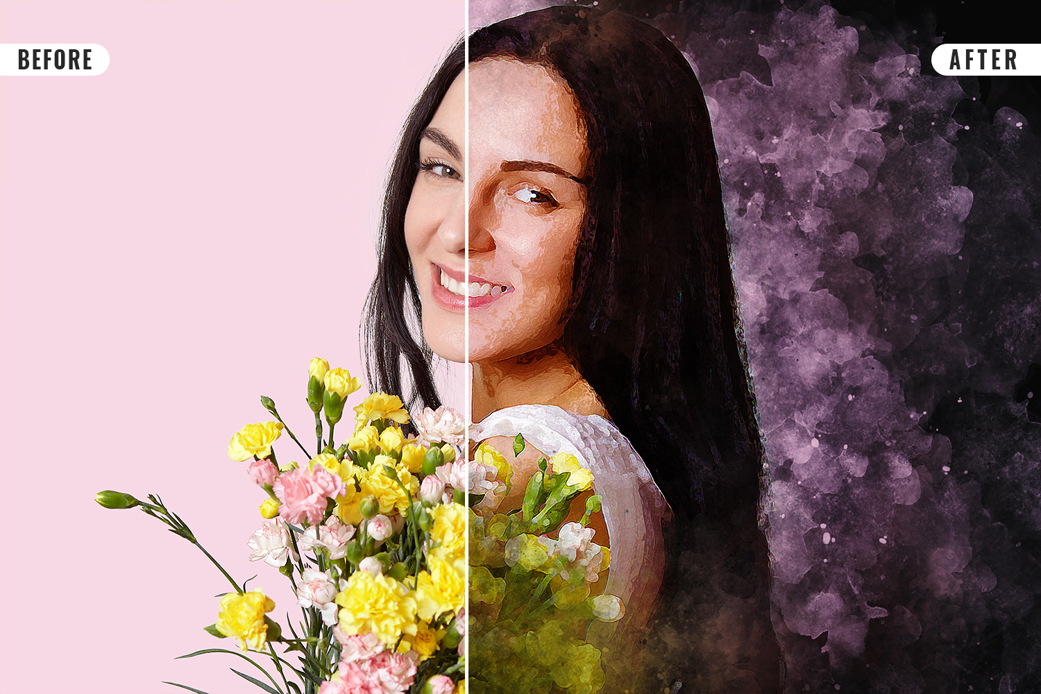 Watercolor Painting Effect, Addons GraphicRiver