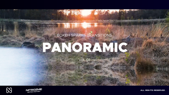 Bokeh Panoramic Transitions Vol. 01