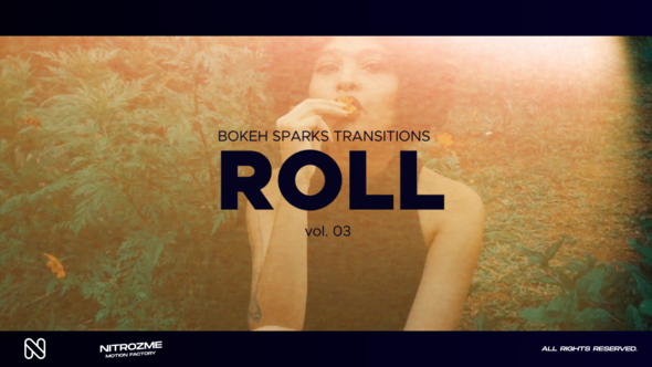 Bokeh Roll Transitions Vol. 03