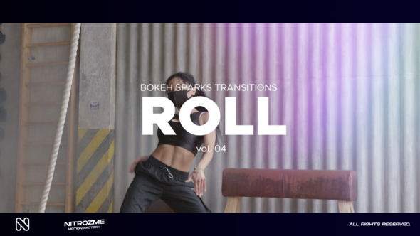 Bokeh Roll Transitions Vol. 04