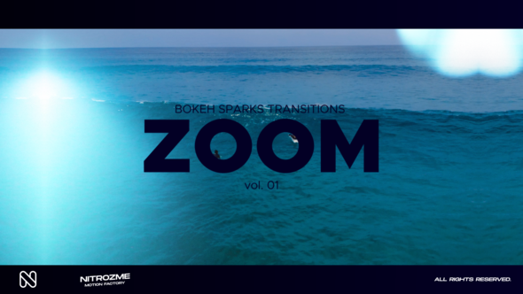 Bokeh Zoom Transitions Vol. 01
