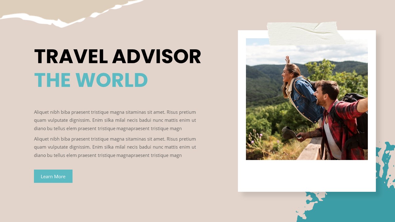 Travel Advisor PowerPoint Template, Presentation Templates | GraphicRiver