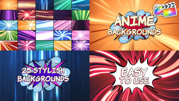 Anime Backgrounds | FCPX