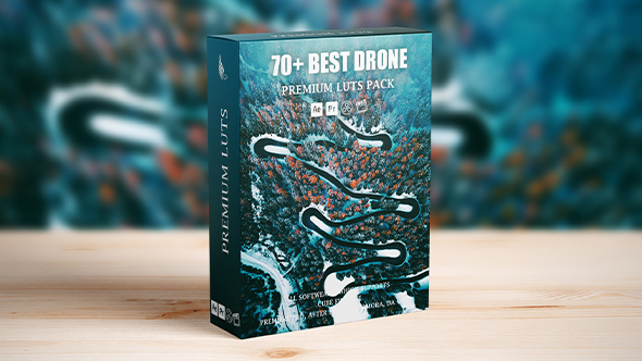 Best 70+ Cinematic Drone Video Luts Pack For DJI Parrot Autel and more
