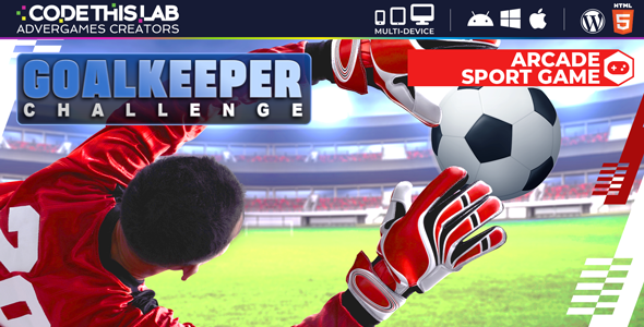 Penalty Challenge - HTML5 Sport Game by codethislab