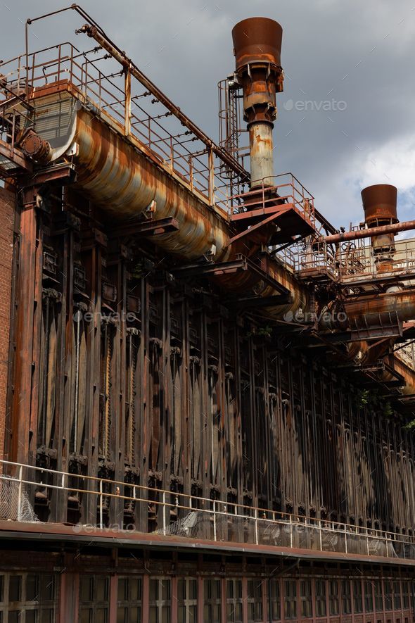 Zollverein Coal Mine Industrial Complex in Essen, Germany - Stock Photo - Images