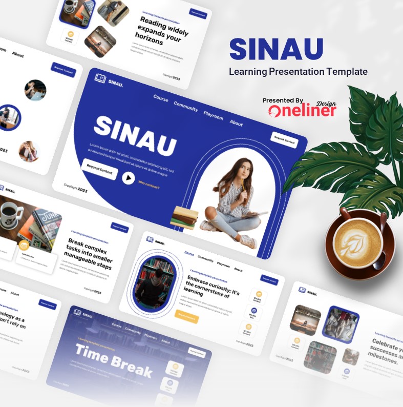 SINAU - Education and Learning Google Slides Template, Presentation ...