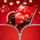 Heart Zipper Lock Screen Pin Zipper Lock Screen - Screen Lock - Love Zipper Lock Screen