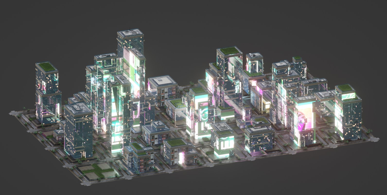 sci fi cityscape