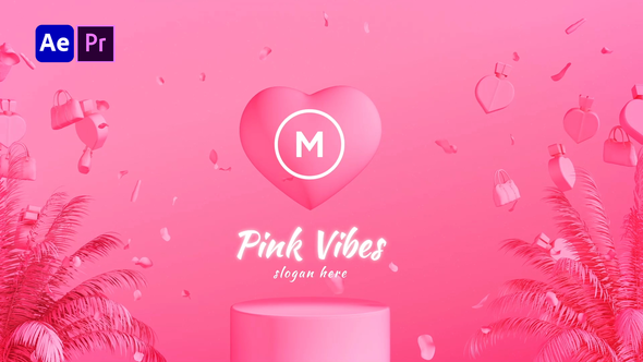 Pink Sweet Logo Reveal
