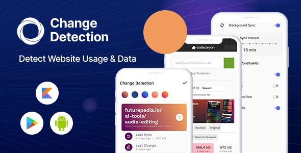 Change Detection - Detect Website Usage & Data
