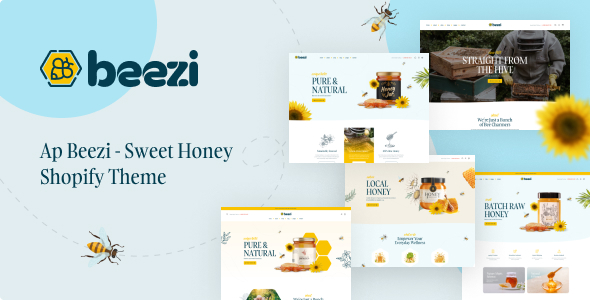 Ap Beezi – Honey & Organic Food Shopify Theme