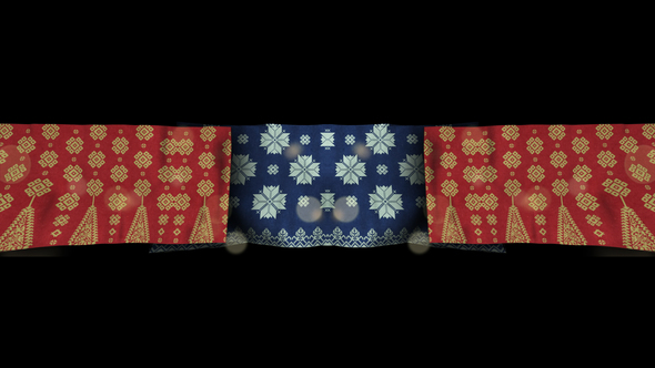 Indonesia Indonesian ethnic silk pattern cloth sarong 2 songket kain batik sumatera jawa kalimantan