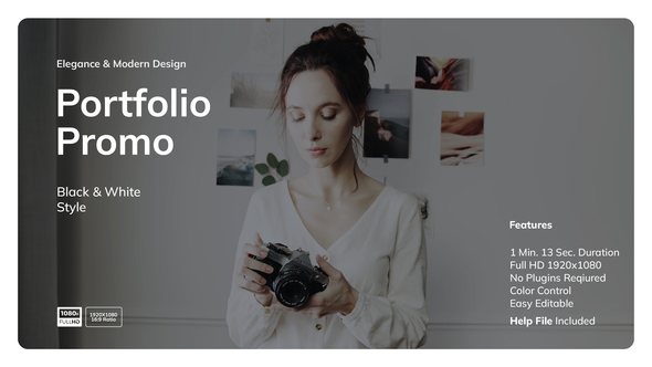 Portfolio Promo Product Promo template preview