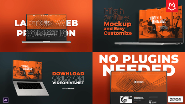 Fast Web Promo | Laptop Mockup
