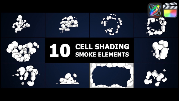 Cell Shading Smoke | FCPX