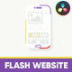 Flash Website Promo for DaVinci Resolve - VideoHive Item for Sale