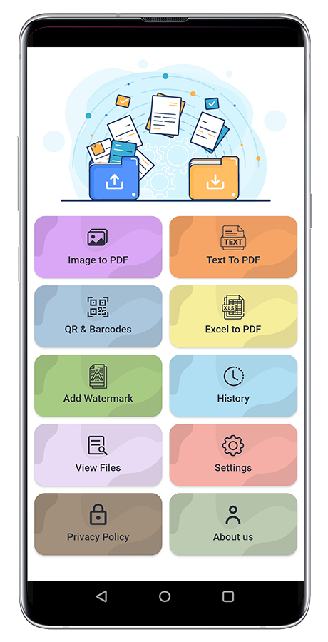 PDF Tools - Android PDF Maker App (Convert Images, Text, Excel, QR To ...