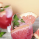 Refreshing summer cocktail with pink grapefruit. - PhotoDune Item for Sale
