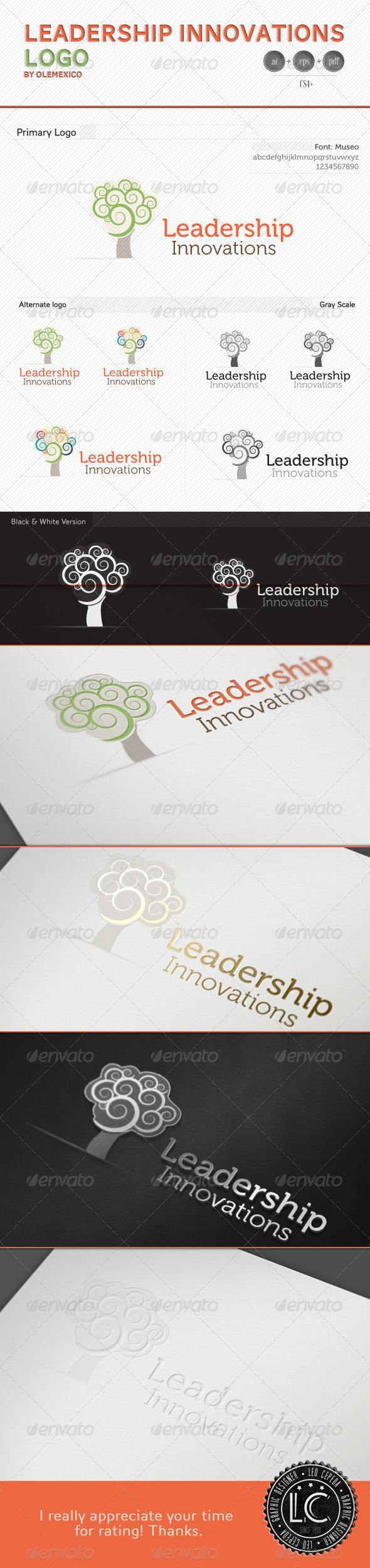 Logo - Leadership Innovation - Nature Logo Templates