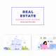 Vector Real Estate Animation Scene - VideoHive Item for Sale