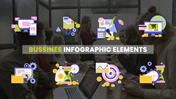 Business Infographic Concept Elements Pack