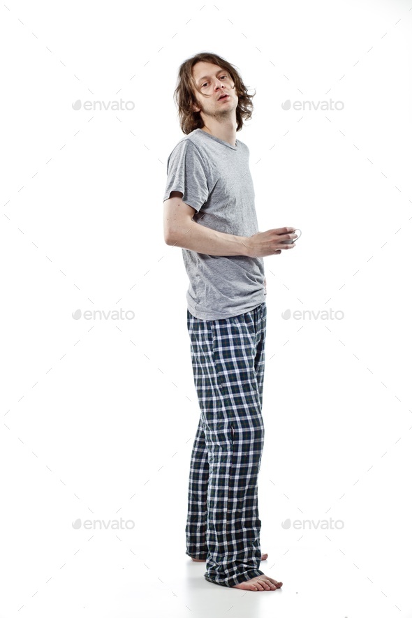 Pajamas Isolated On The White Background Stock Photo - Download