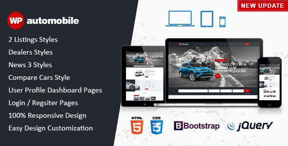 AutoMobile | Responsive Car Dealer HTML Template