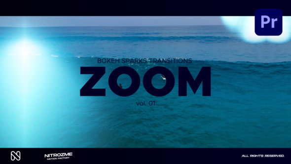 Bokeh Zoom Transitions Vol. 01 for Premiere Pro