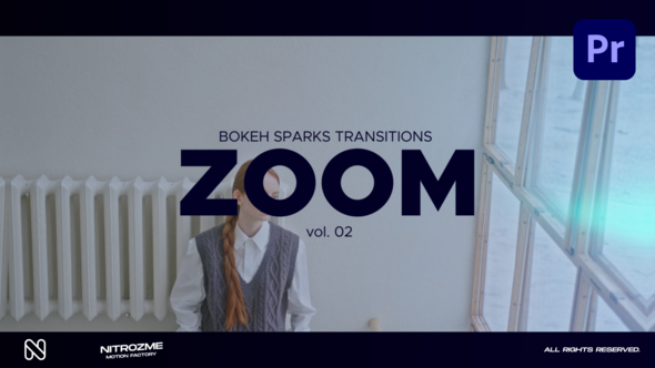 Bokeh Zoom Transitions Vol. 02 for Premiere Pro