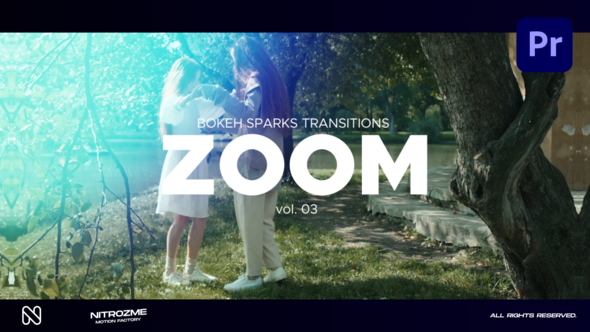 Bokeh Zoom Transitions Vol. 03 for Premiere Pro