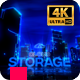 Blue Glow City - VideoHive Item for Sale