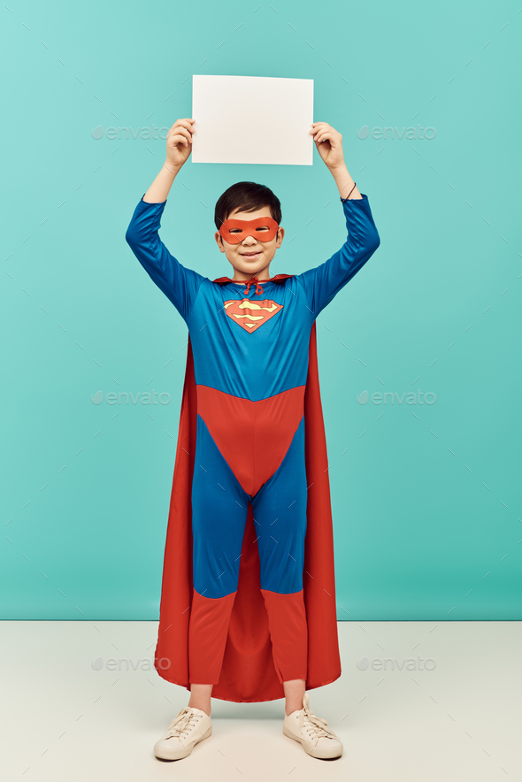 A Boy's Hero Costume