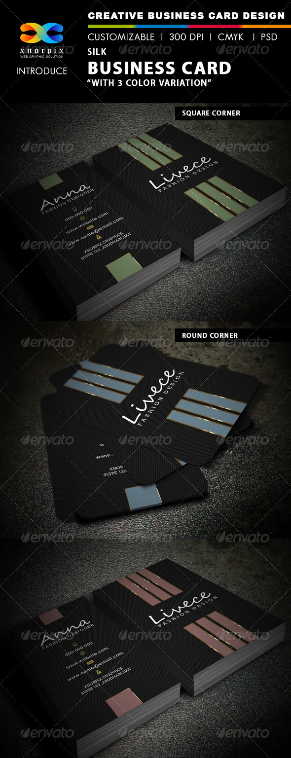 Silk Business Card