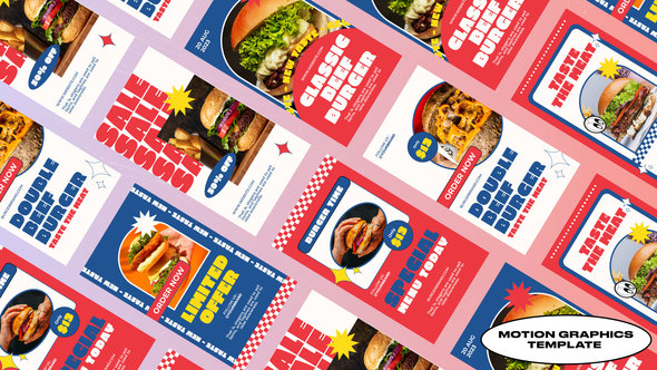 Spake Burger Shop Instagram Reel | Mogrt
