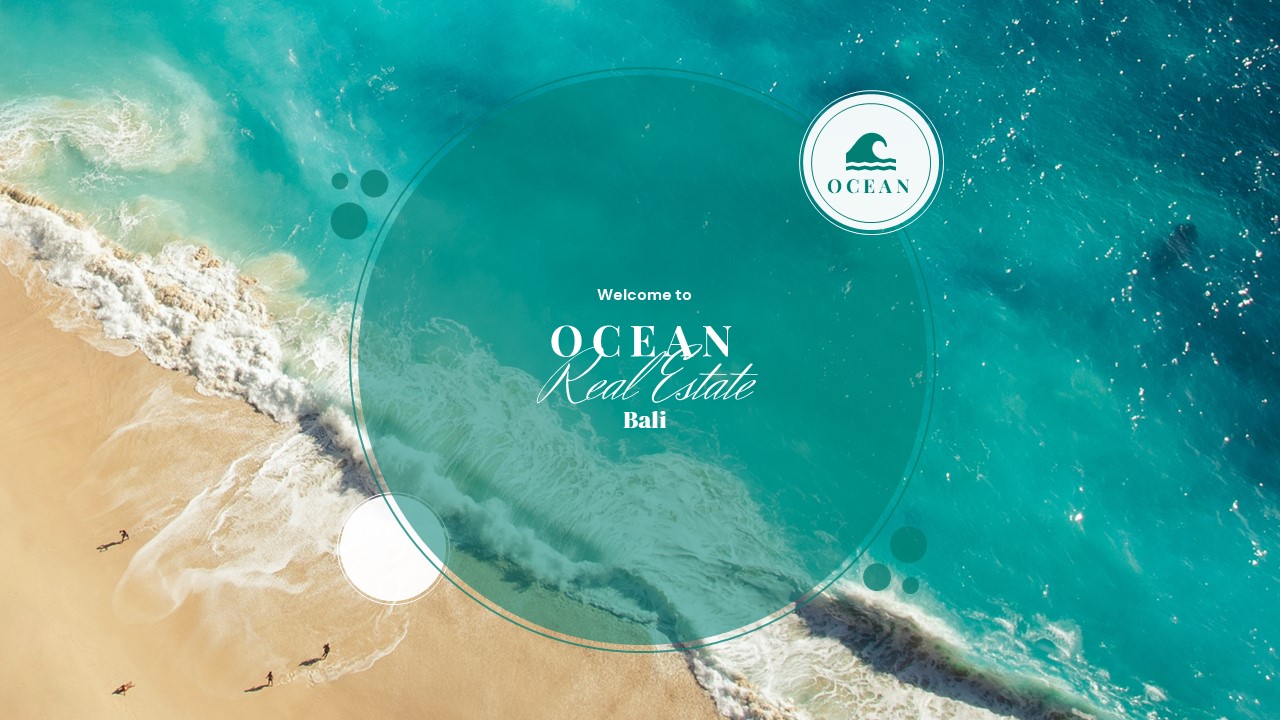 Ocean Bali - Real Estate Powerpoint Presentation Template, Presentation ...