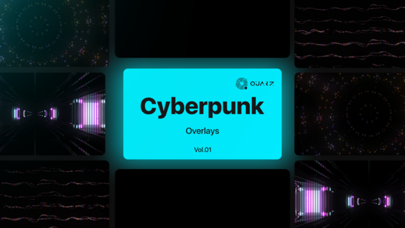 Cyberpunk Overlays Vol. 01
