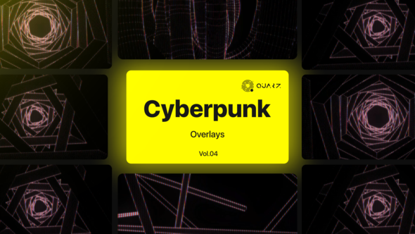 Cyberpunk Overlays Vol. 04