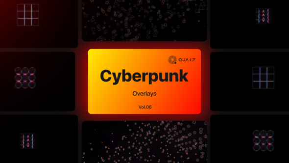 Cyberpunk Overlays Vol. 06