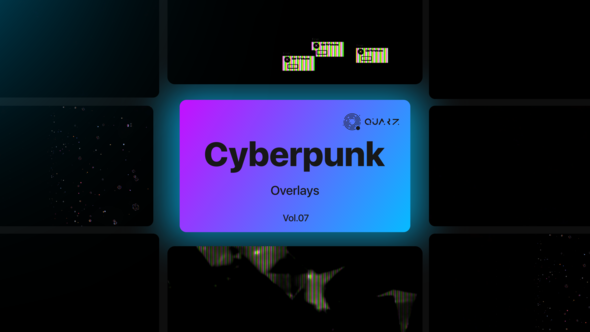 Cyberpunk Overlays Vol. 07
