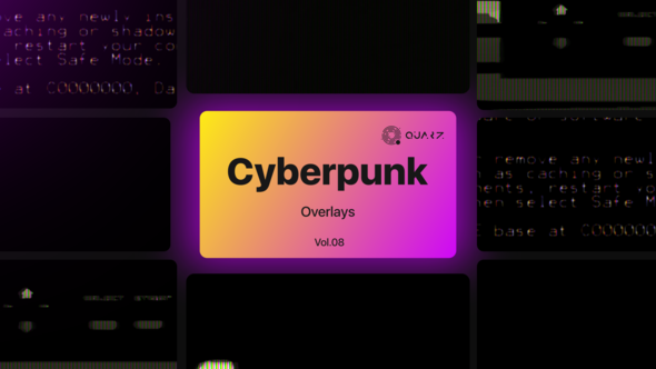 Cyberpunk Overlays Vol. 08