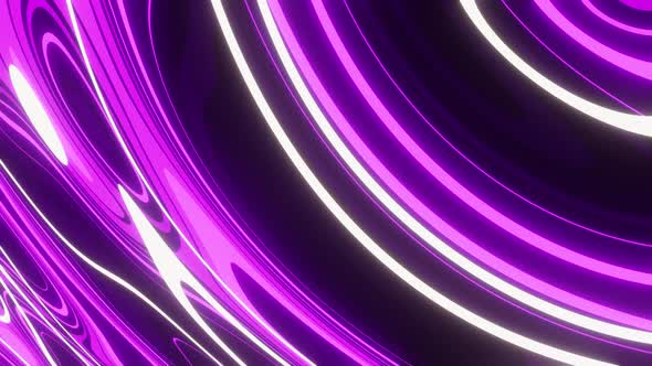 Purple Bubble Lines Background Oil Paints Vj Loop 4K alt