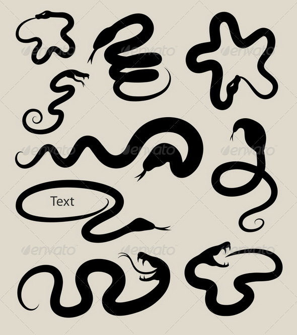 snake silhouette